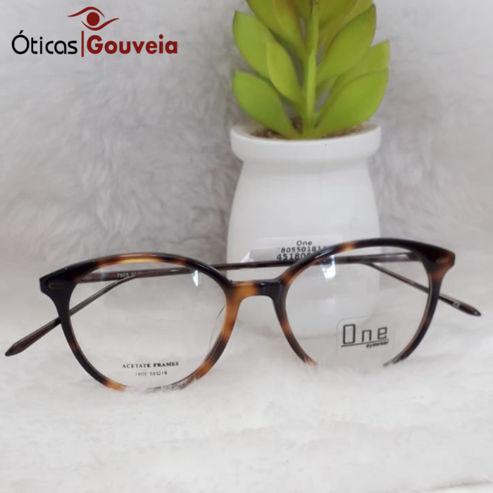 Armação para lentes de grau redonda One