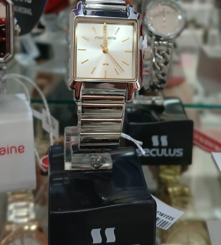 Relógio Mondaine Feminino Quadrado