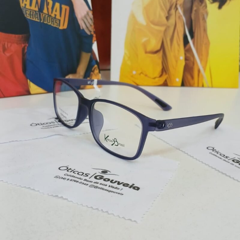 Armação para Lentes de Grau Fibra de Carbono